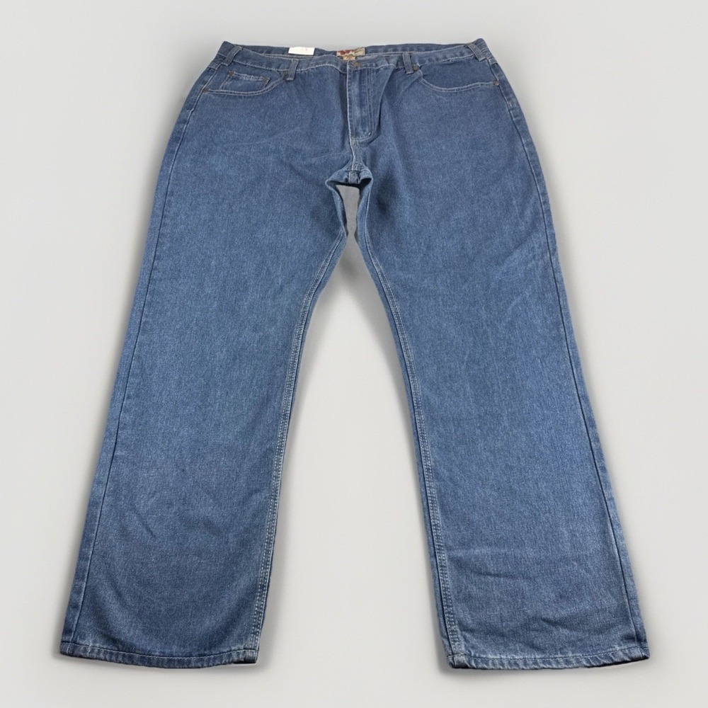 Field Forest Jeans Mens 44x32 Blue Relaxed Fit Denim Pants Medium Straight NEW
